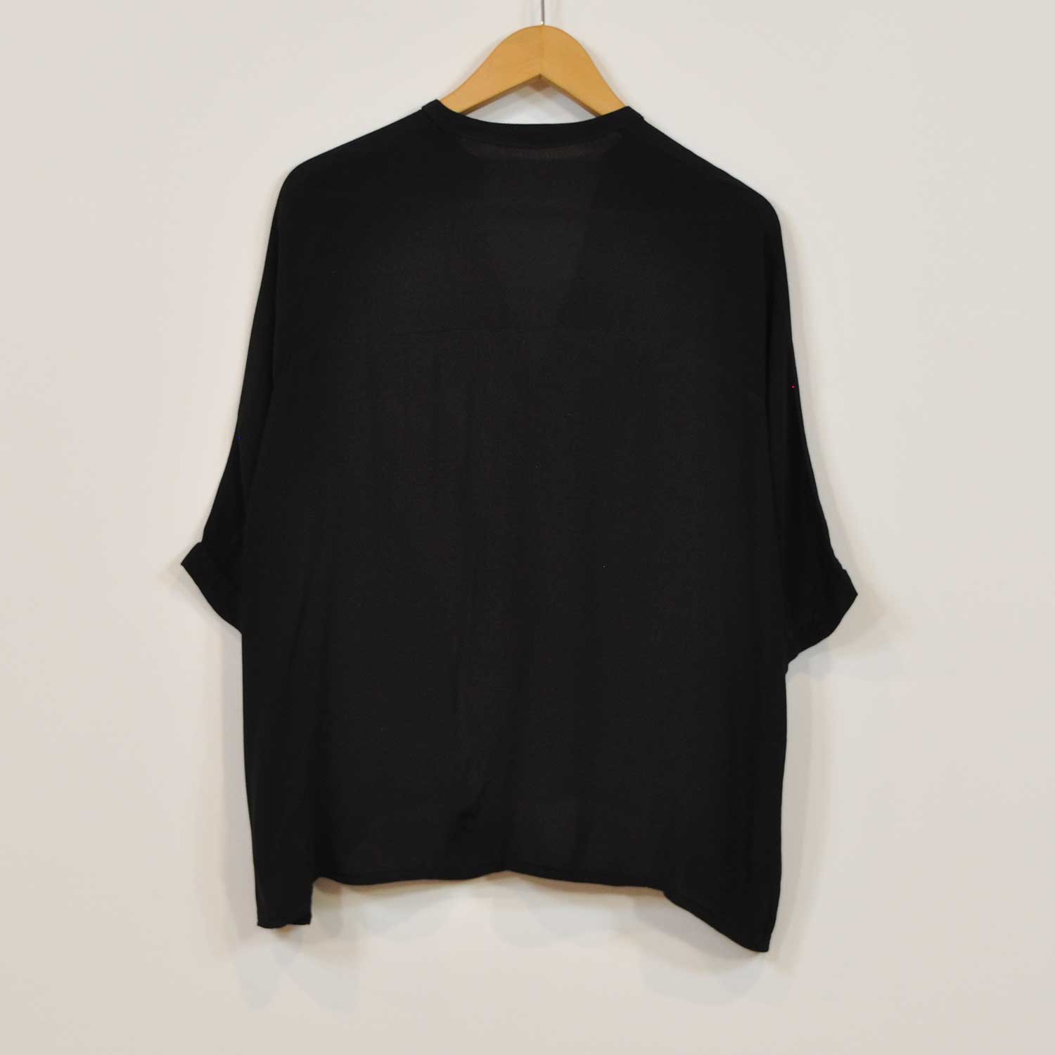Black oversize shirt