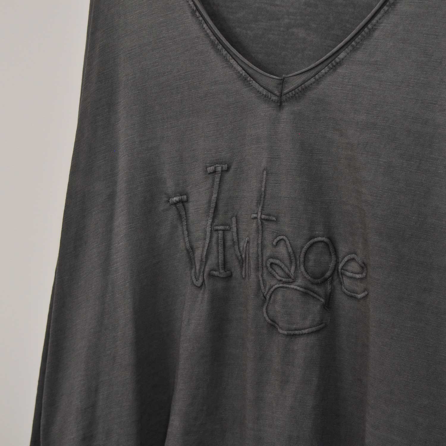 Camiseta Vintage gris
