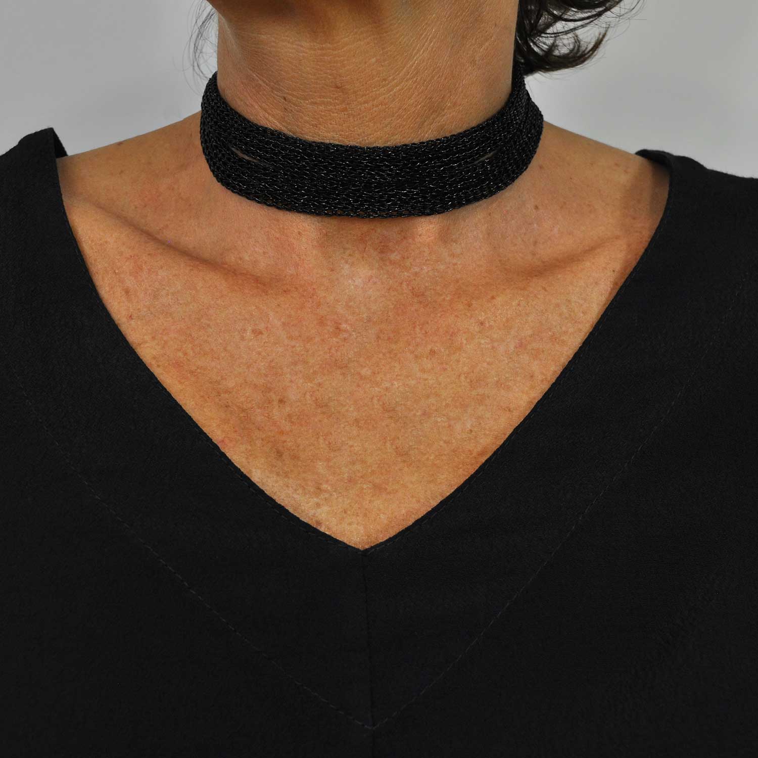 Mesh necklace
