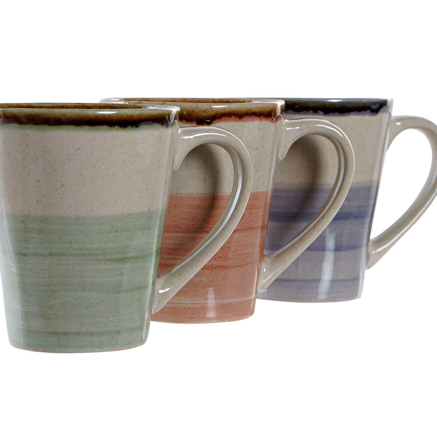 stoneware mug set