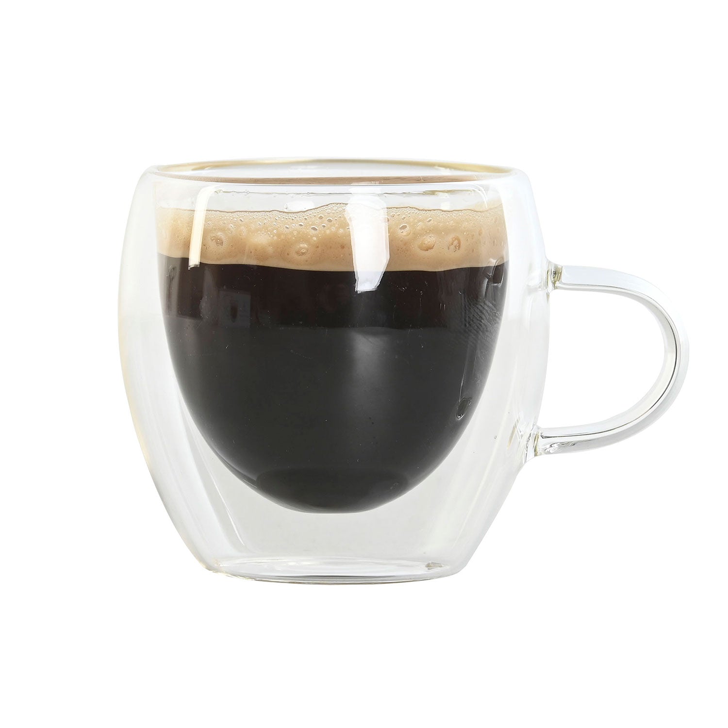 SET Tasse à café en verre 80ML 