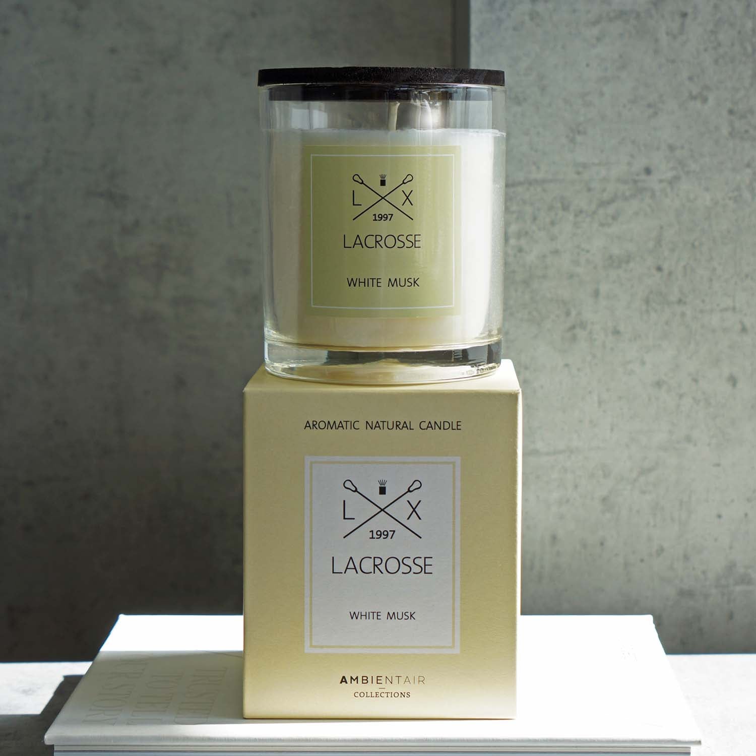 Scented Candle- Lacrosse- White Musk