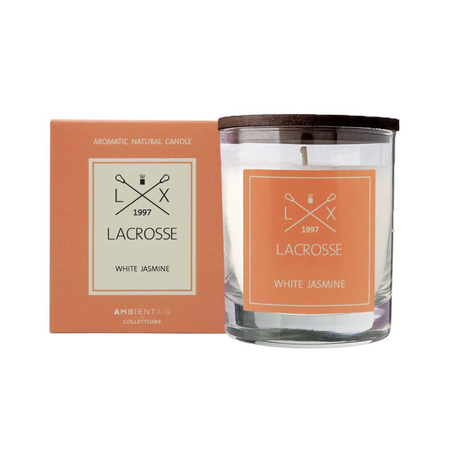 Scented Candle 40h- Lacrosse- White Jasmine