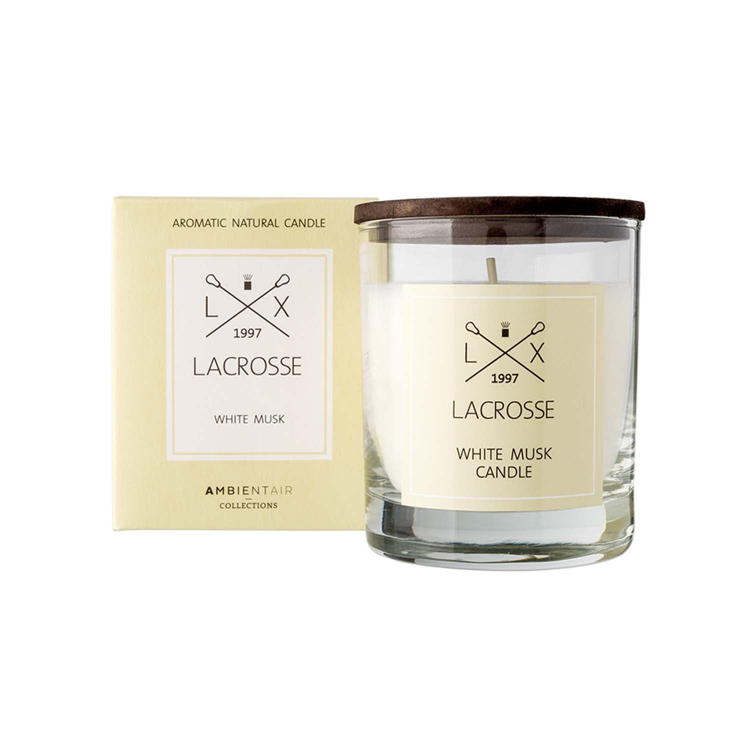 Scented Candle- Lacrosse- White Musk