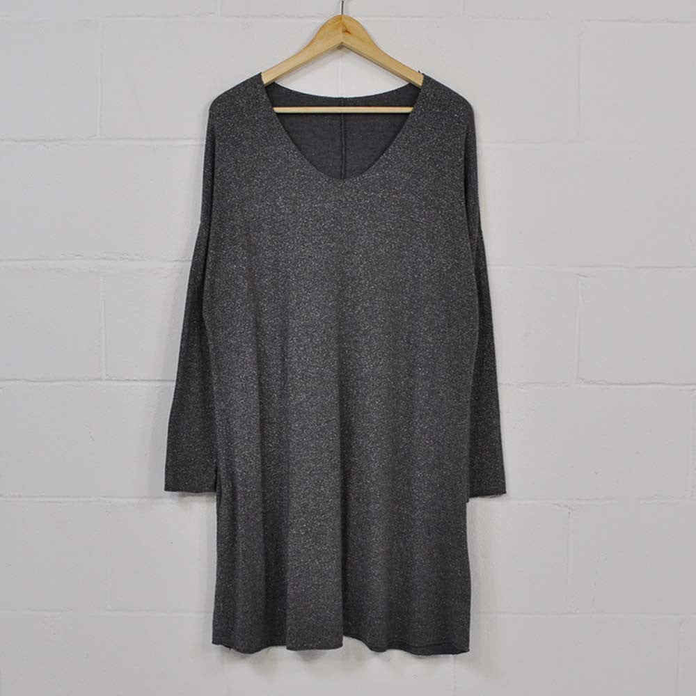 vestido-oversize-brillos-gris-1609g