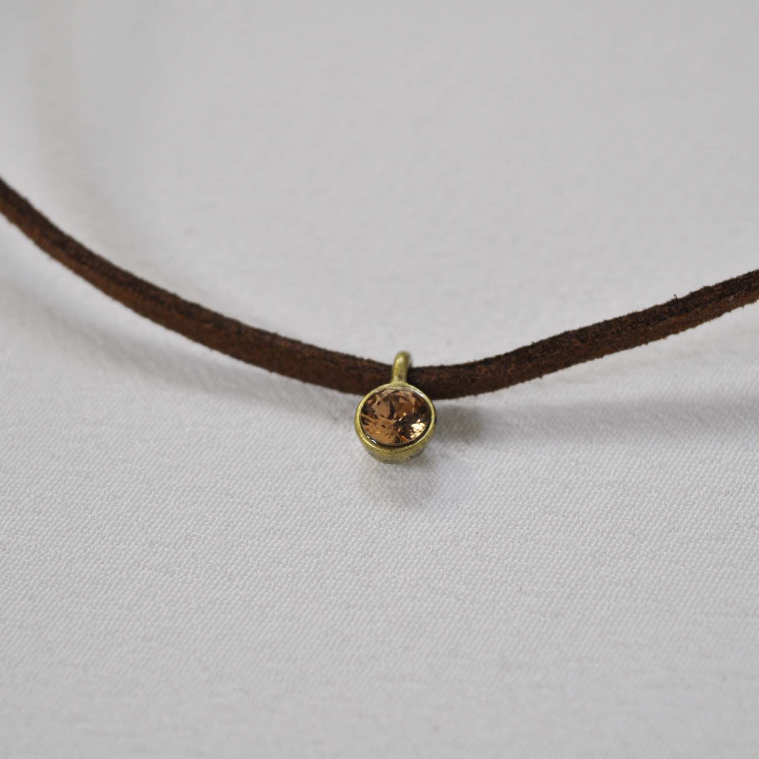 Brown necklace