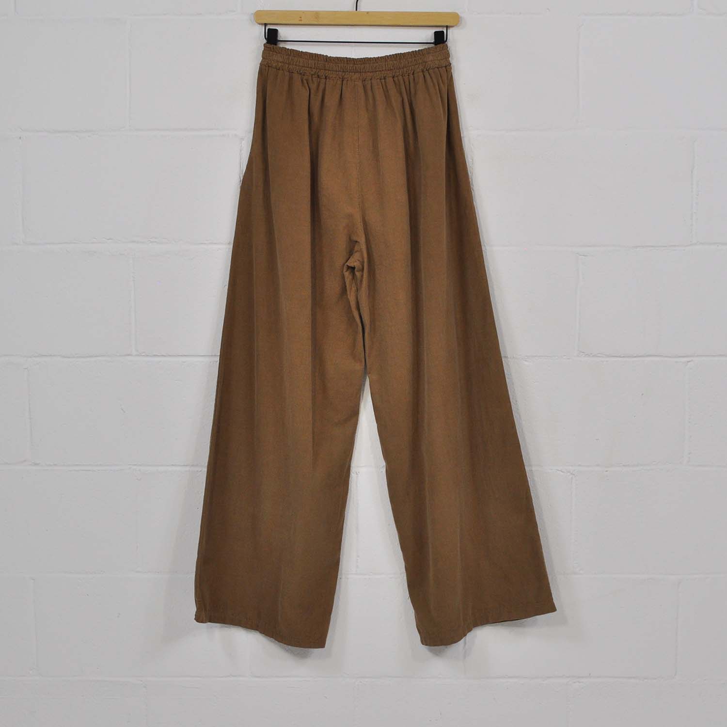 Camel corduroy joggers