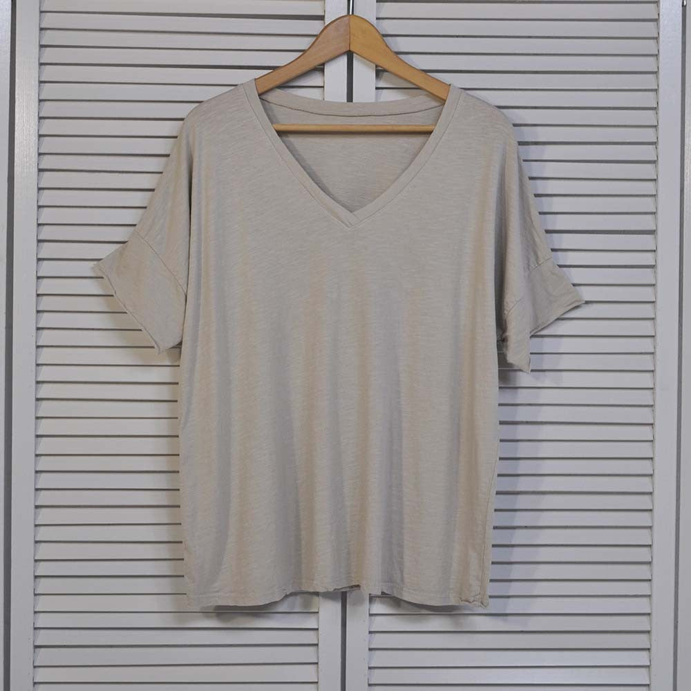 camiseta-manga-corta-beige-2576mcb