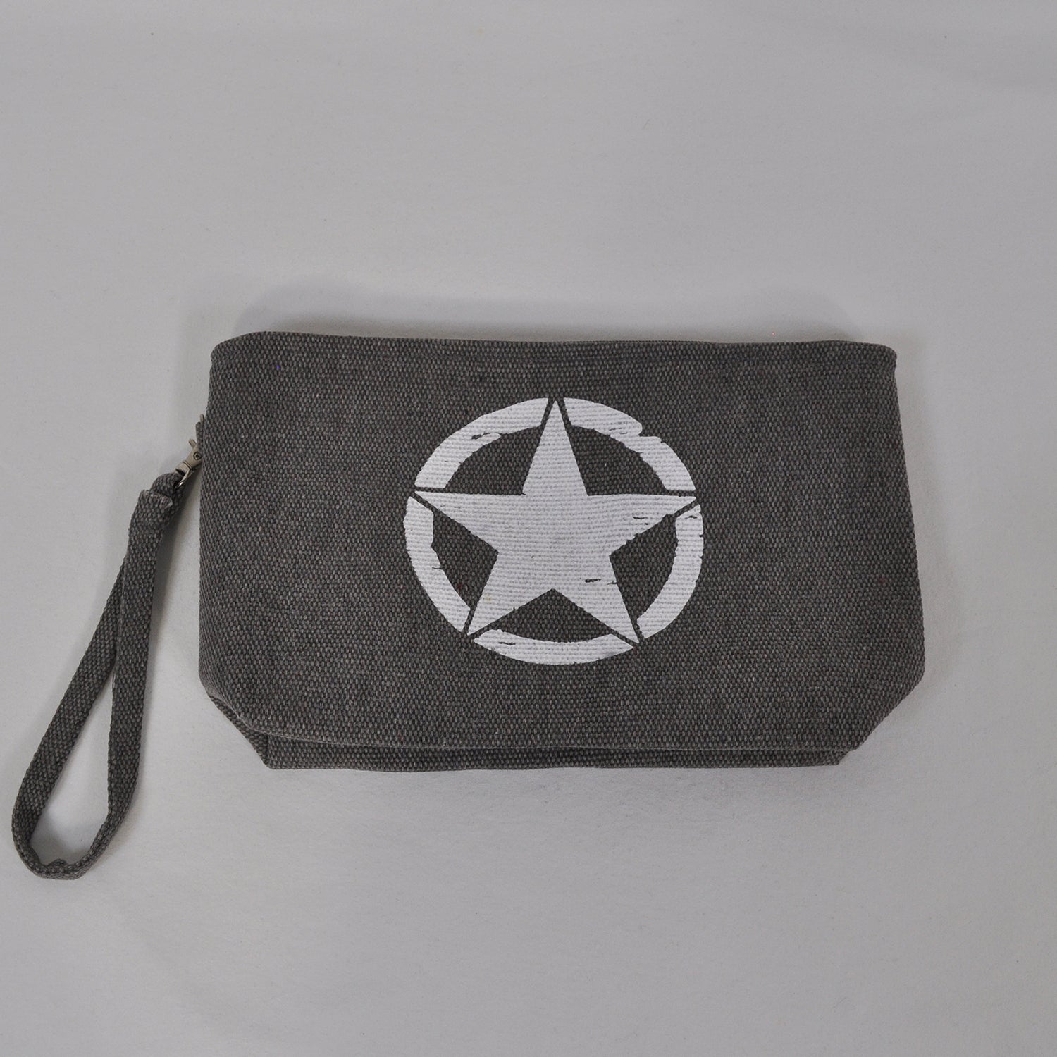 Grey star coin purse