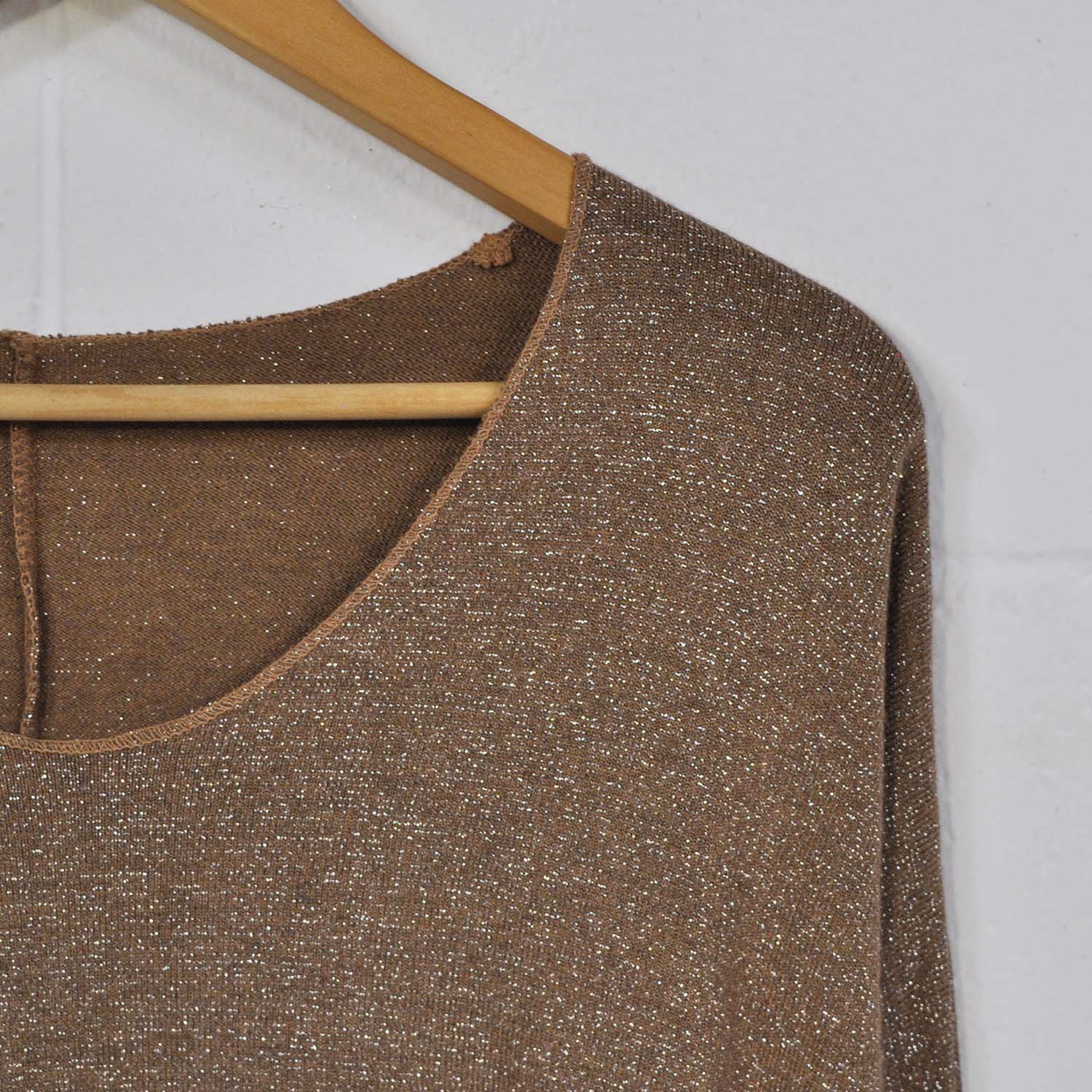 Pull-over en tricot brillant chemel