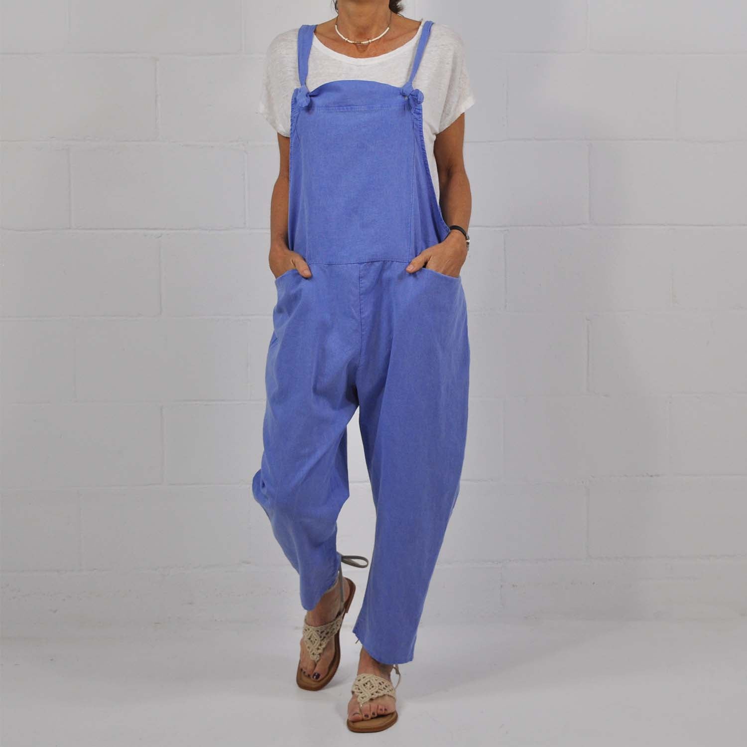 Mono Mujer Verano Peto Vaquero Mujer BRONG Petos Para Mujer Mono