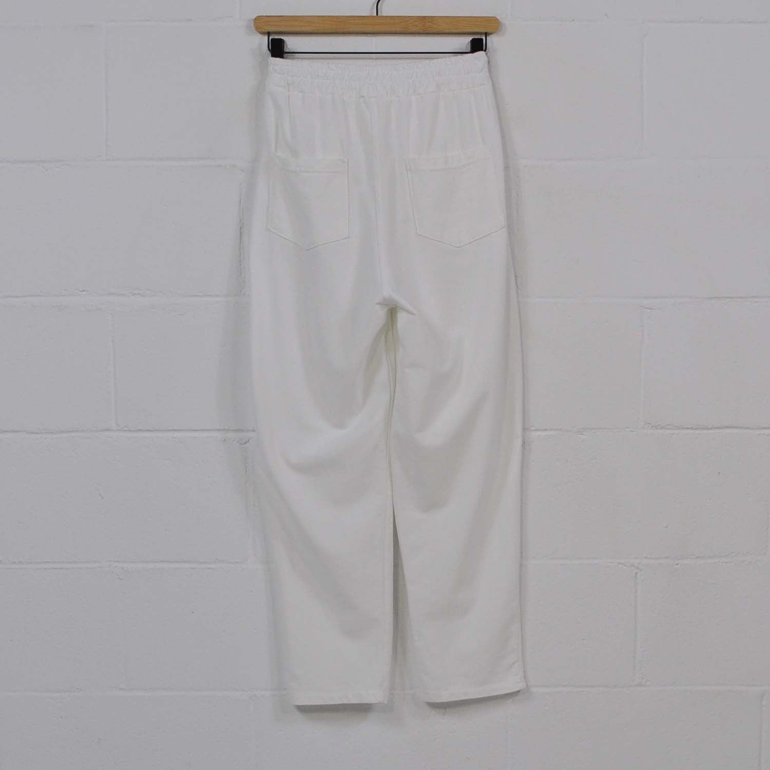 Pantalon pinces blanc