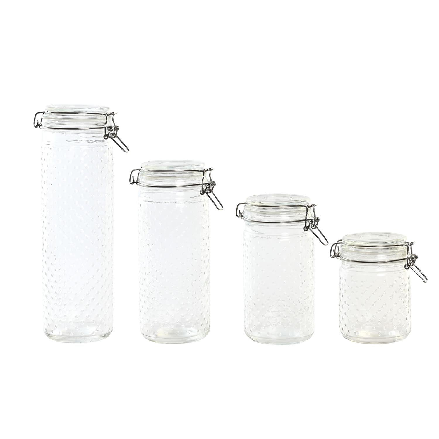 Glass jars set